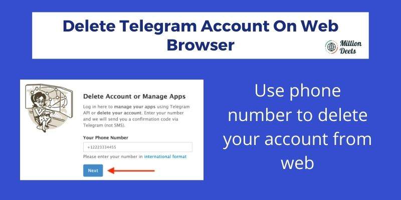 Delete Telegram Account Permanently From Desktop