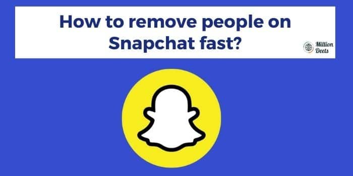 How to remove people on Snapchat