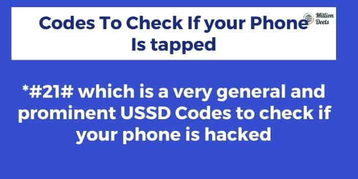 Codes To Check If Your Phone Is Hacked