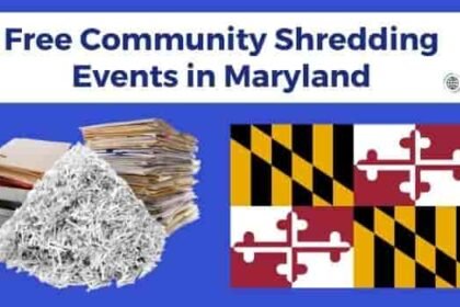 Free Community Shredding Events in Maryland