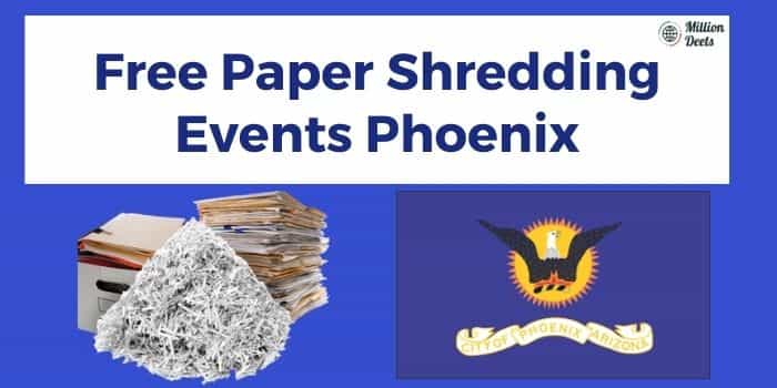 Free Paper Shredding Events Phoenix