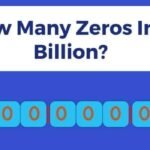 How Many Zeros In A Billion