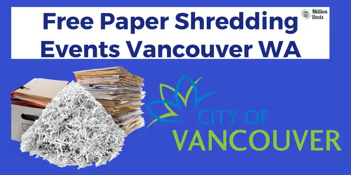 Free Paper Shredding Events Vancouver WA