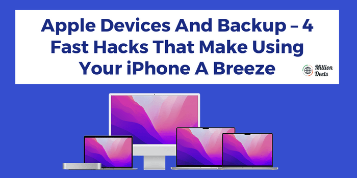 Apple Devices And Backup
