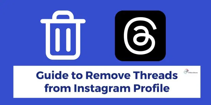 how to remove threads from Instagram profile