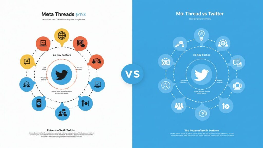Meta Threads VS Twitter