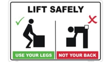 this sign shows when a lift is safe to use