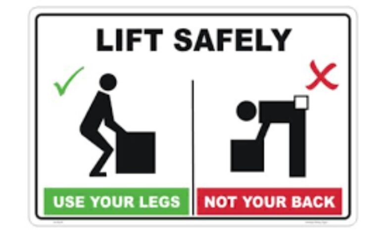 this sign shows when a lift is safe to use