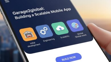 Build a mobile app with garage2global: Building a Scalable Mobile App