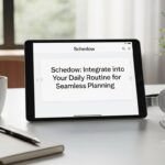 Schedow: Integrate into Your Daily Routine for Seamless Planning
